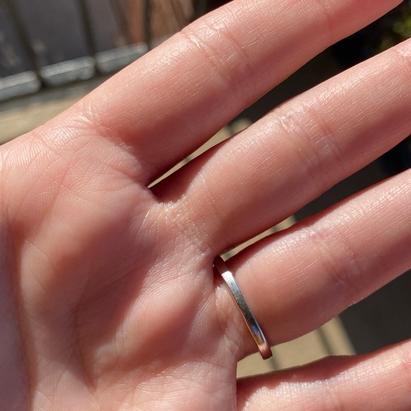 ☀️ Cubic Zirconia Teardrop Engagement Wedding Ring - Size 8 - Picture 8 of 8